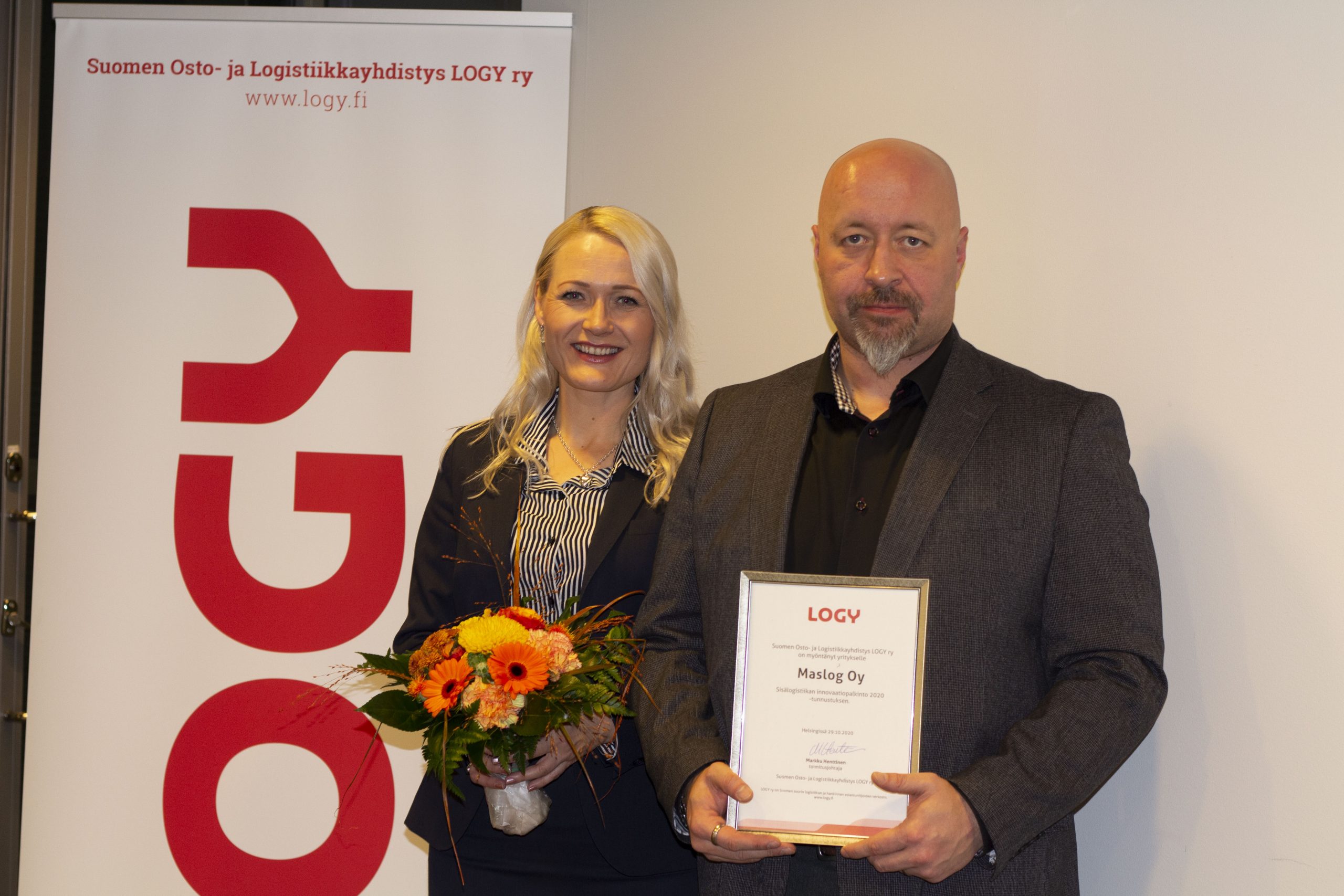 Read more about the article LOGY – Sisälogistiikan innovaatiopalkinto Maslogille!