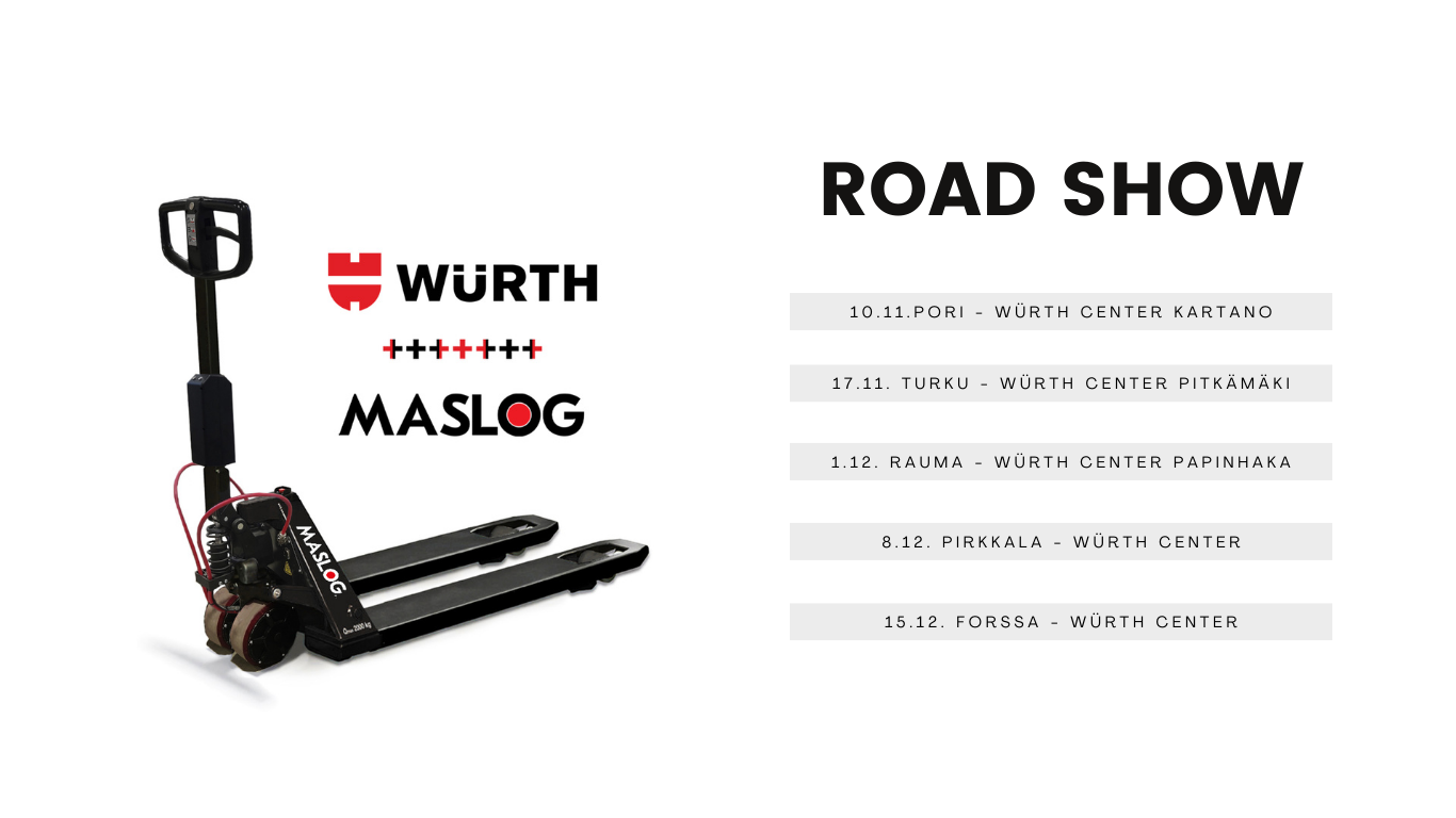 Read more about the article Maslog Road Show WÜRTH Centereissä
